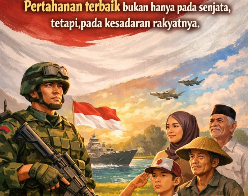 Apa itu Pertahanan Sistem Pertahanan dan Keamanan Rakyat Semesta ?