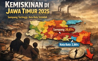 Ini Persentase Penduduk Miskin di Jawa Timur Menurut BPS per Tahun 2025