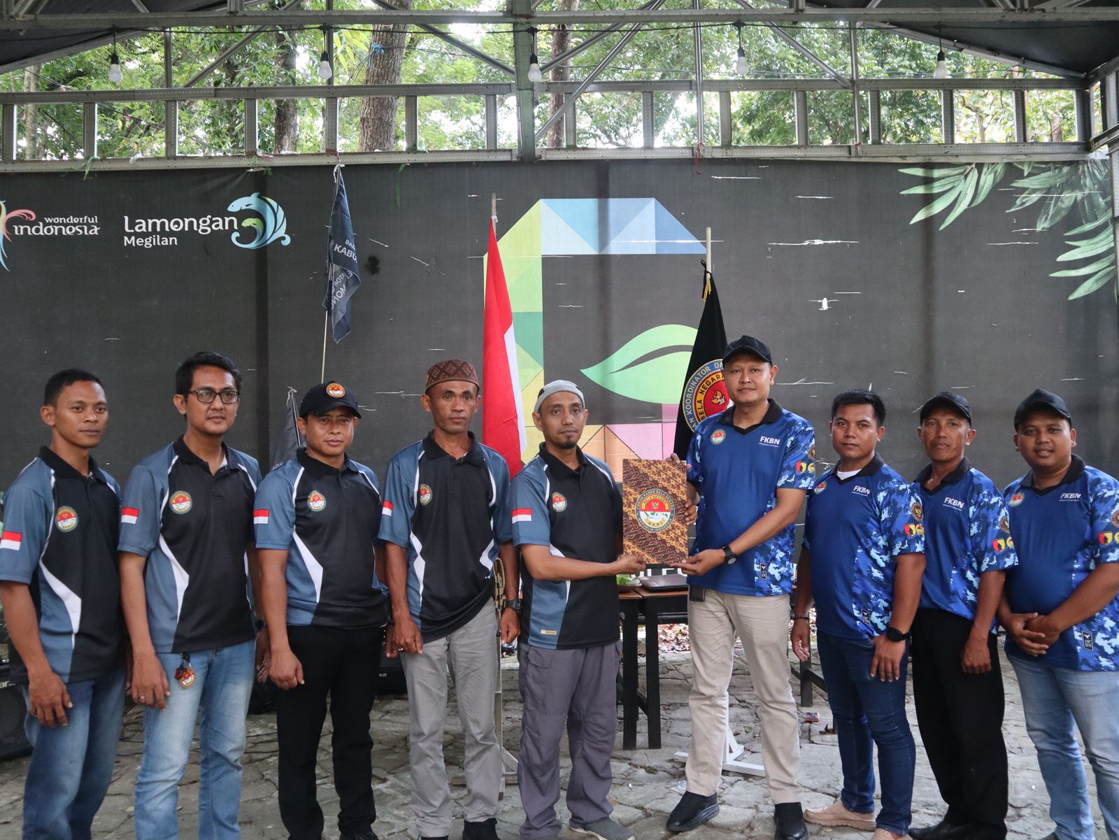 Foto : Pengukuhan pengurus FKBN Lamongan