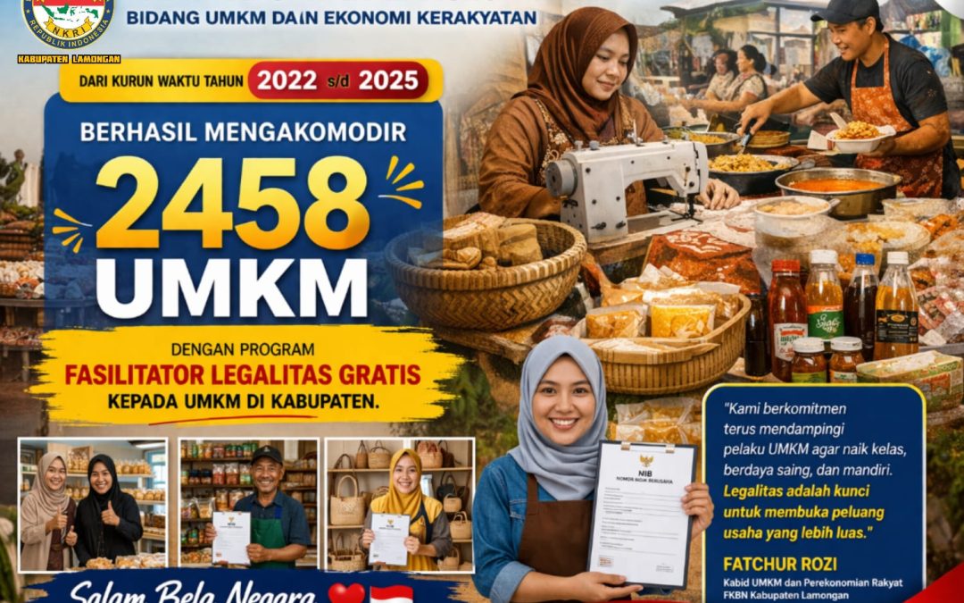 FKBN Lamongan Akselerasi UMKM Naik Kelas Melalui Program Legalitas Gratis
