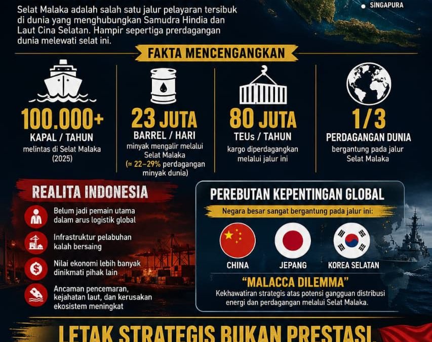 Selat Malaka: Bukan Sekadar Jalur, Ini Pertaruhan Kedaulatan