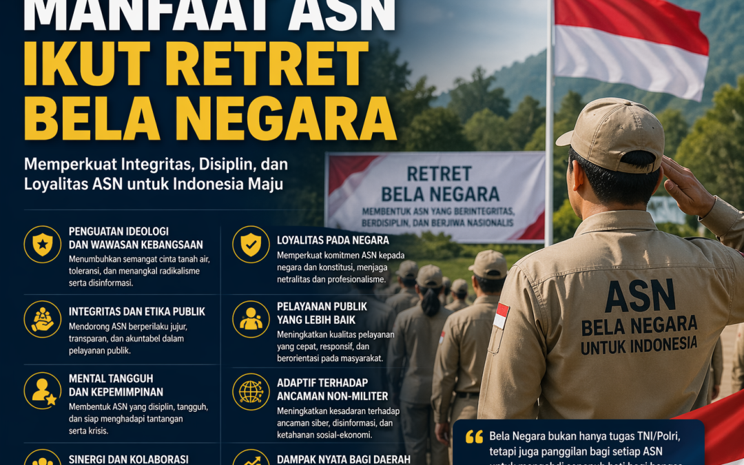 Manfaat Retret Bela Negara Bagi Aparatur Sipil Negara (ASN)