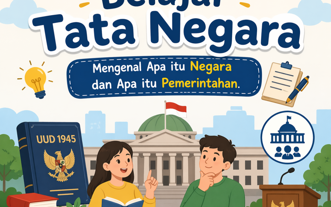 Belajar Tata Negara : Mengenal Apa itu Negara dan Apa itu Pemerintahan