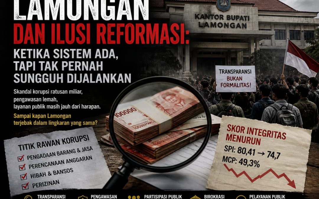 Lamongan dan Krisis Tata Kelola Pemerintahan: Sistem Ada, Tapi Tak Pernah Sungguh Dijalankan