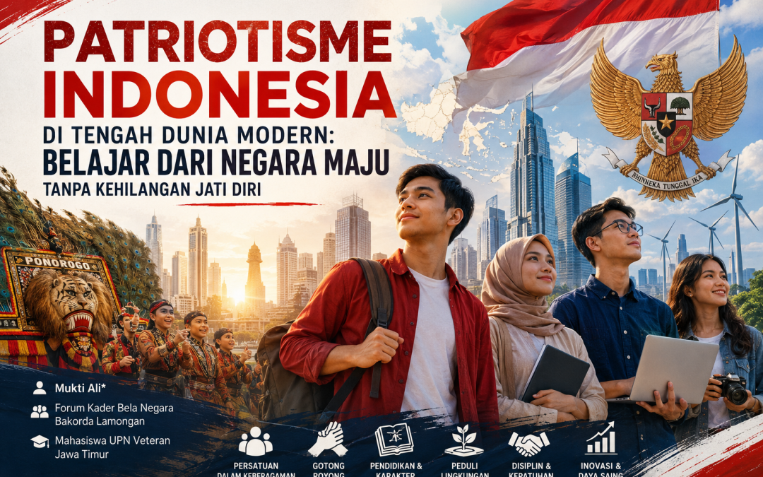 Patriotisme Indonesia di Tengah Dunia Modern: Belajar dari Negara Maju Tanpa Kehilangan Jati Diri