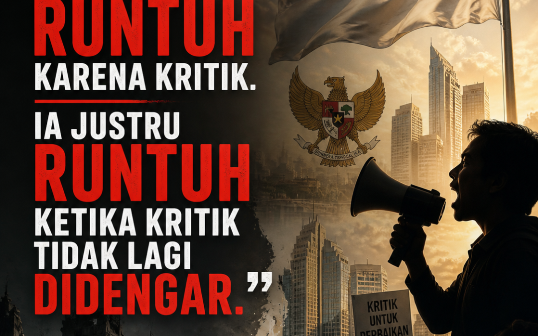 Kritik Sebagai Pilar Ketahanan Bangsa: Suara Publik untuk Perbaikan Daerah.