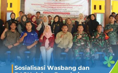 Kesbangpol Lamongan Gandeng FKBN Jadi Narasumber Wawasan Kebangsaan pada TMMD ke-129 di Desa Tlemang Ngimbang