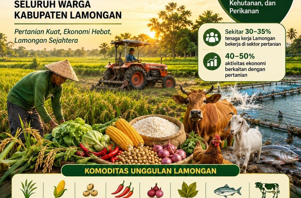 Kajian Potensi Sektor Pertanian Kabupaten Lamongan terhadap Total Mata Pencaharian Penduduk