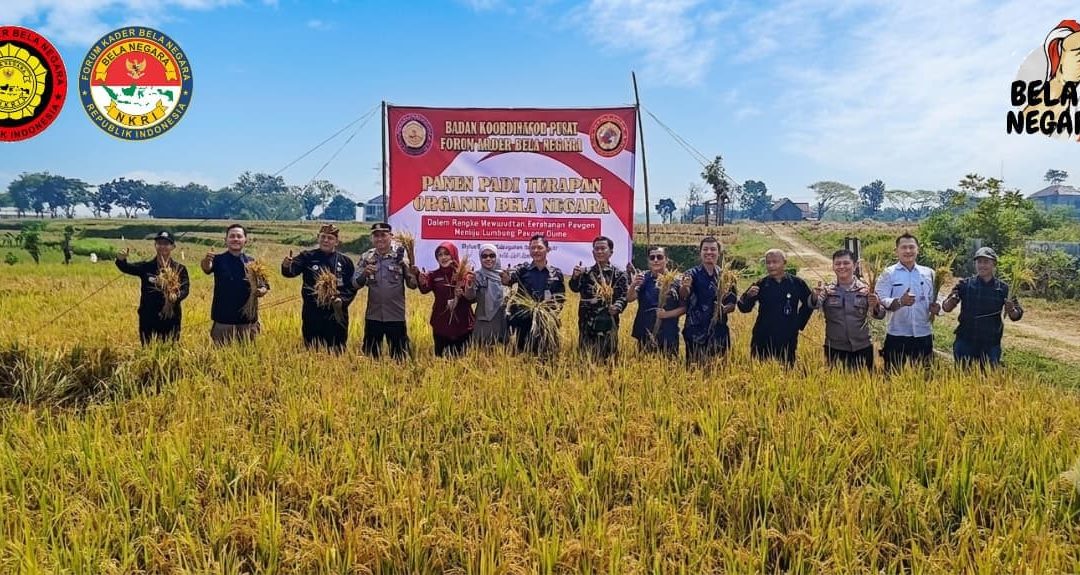 Terapan Organik Bela Negara Buktikan Hasil, Panen Raya Demplot di Karanganyar Capai 7,5 Ton per Hektare